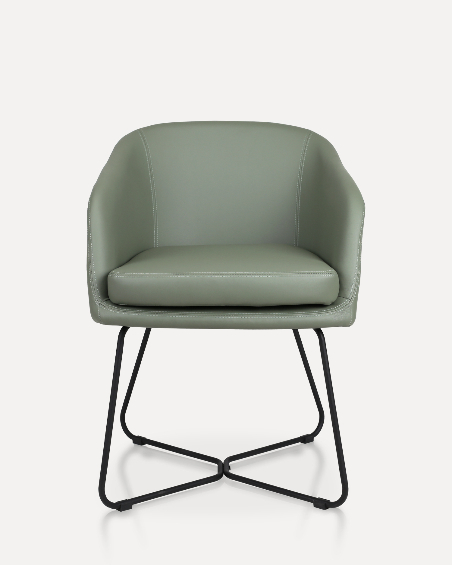 Cathaoir feithimh glas nua -aimseartha Cathaoir feithimh glas nua -aimseartha